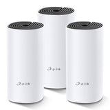 TP-LINK (DECO M4) Sistema Wi-Fi en malla para todo el hogar, paquete de 3, doble banda AC1200, MU-MIMO, 2 x LAN en cada unidad