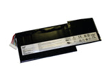 BTI 52.4 3 cell BTY-M6K compatible battery for MSI GS73VR GS63VR 7RG STEALTH PRO GF73 GF63 8RD GF63 8RC GF63
