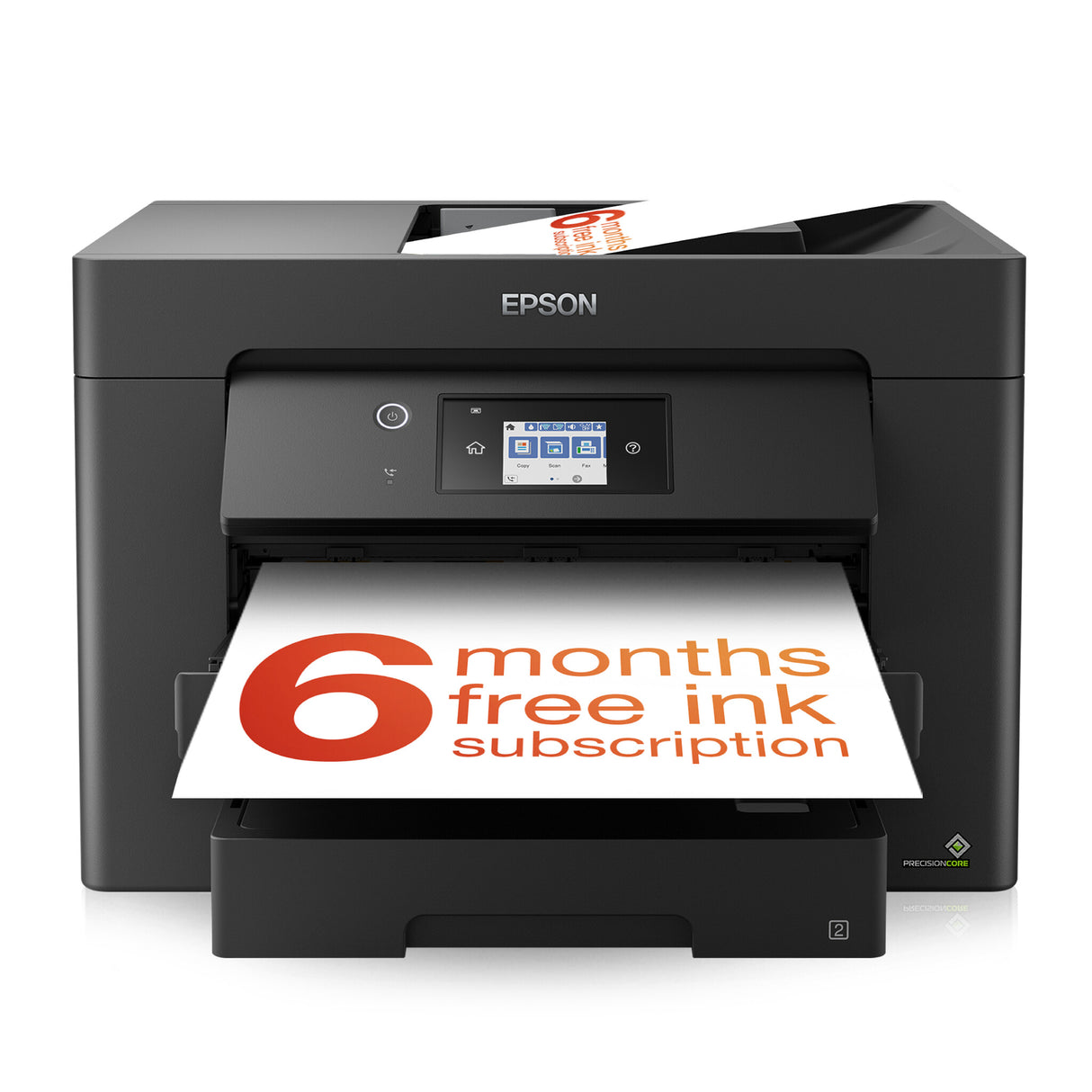Epson Workforce WF-7830DTWF C11CH68401 Impresora de inyección de tinta, A3, Dúplex, Inalámbrica, Ethernet, Todo en Uno, Fax, Color