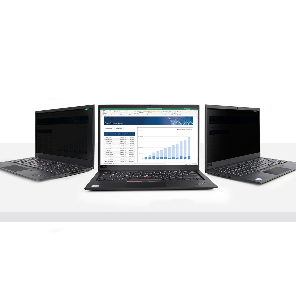 StarTech.com 13.3in Laptop Privacy Screen - Anti-Glare Privacy Filter for Widescreen (16:9) Displays - Laptop Monitor Screen Protector with 51% Blue Light Reduction - Reversible Matte/Glossy Sides - TAA