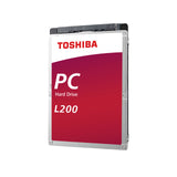Disco duro interno Toshiba L200 HDWL120UZSVA 2TB SATA Iil 5400RPM 2,5 pulgadas 9,5 mm
