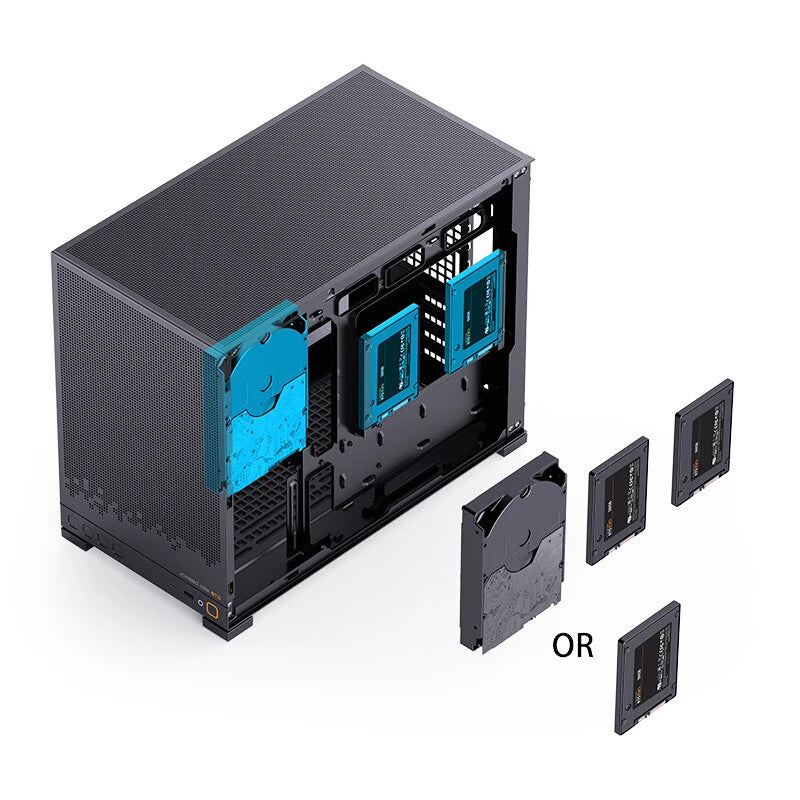 Jonsbo D32 STD Midi Tower Black