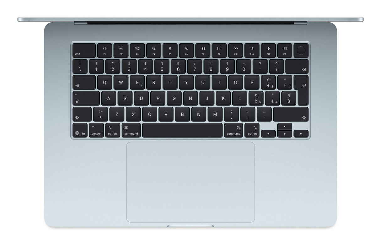 Apple MacBook Air Apple M M4 Laptop 38.9 cm (15.3") 16 GB 256 GB SSD Wi-Fi 6E (802.11ax) macOS Sequoia Blue