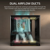 Corsair AIR 5400 LX-R RGB iCUE LINK Midi Tower Black