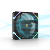 Valkyrie VK-FANX12RB computer cooling system Processor Fan Black