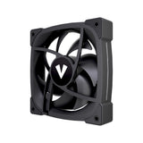 VIDA STEALTH REVERSE BLK ARGB FAN 120MM Computer case 12 cm Black