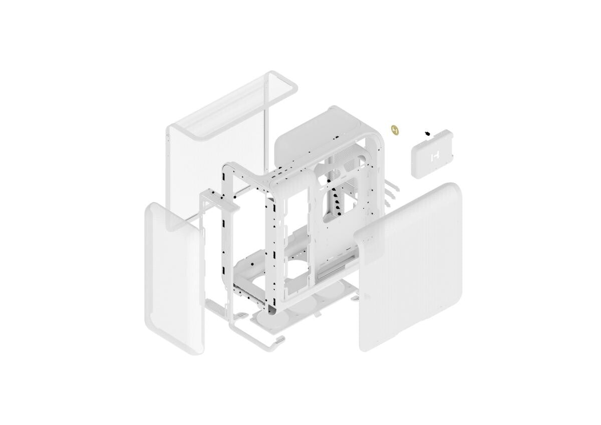 HYTE X50 Air Midi Tower White