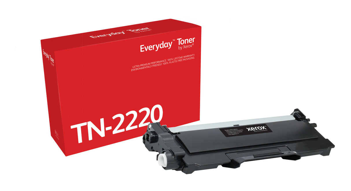 Everyday™ Mono Toner by Xerox compatible with Brother TN2220, Standard capacity