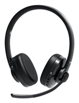 Port Designs 912002 headphones/headset Wireless Head-band Office/Call center Bluetooth Black