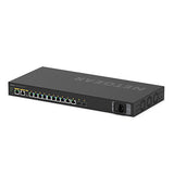 NETGEAR GSM4212PX Managed L2/L3 Gigabit Ethernet (10/100/1000) Power over Ethernet (PoE) 1U Black