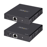 StarTech.com 4K HDMI Extender Over CAT5/CAT6 Cable, 4K 60Hz HDR Video Extender Up to 230ft (70m), HDMI Over Ethernet Cabling, S/PDIF Audio Out, HDMI Transmitter and Receiver Kit