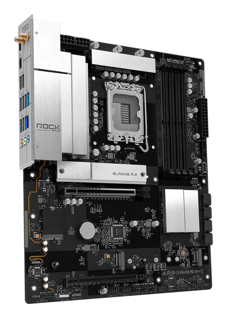 Asrock B860 Rock WiFi 7 Intel B860 LGA 1851 (Socket V1) ATX