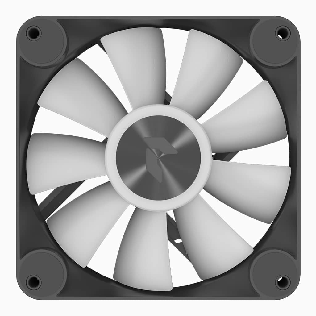 APNX FP1-140 PWM ARGB Computer case Fan 14 cm Black