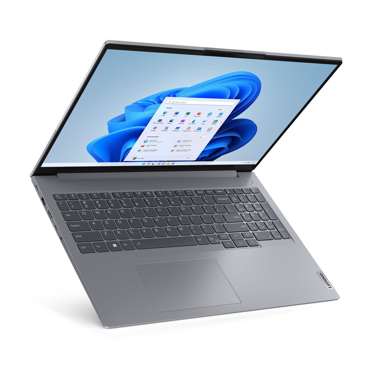 Lenovo ThinkBook 16 G6 IRL Intel® Core™ i5 i5-13420H Laptop 40.6 cm (16") WUXGA 8 GB DDR5-SDRAM 256 GB SSD Wi-Fi 6 (802.11ax) Windows 11 Pro UK English Grey