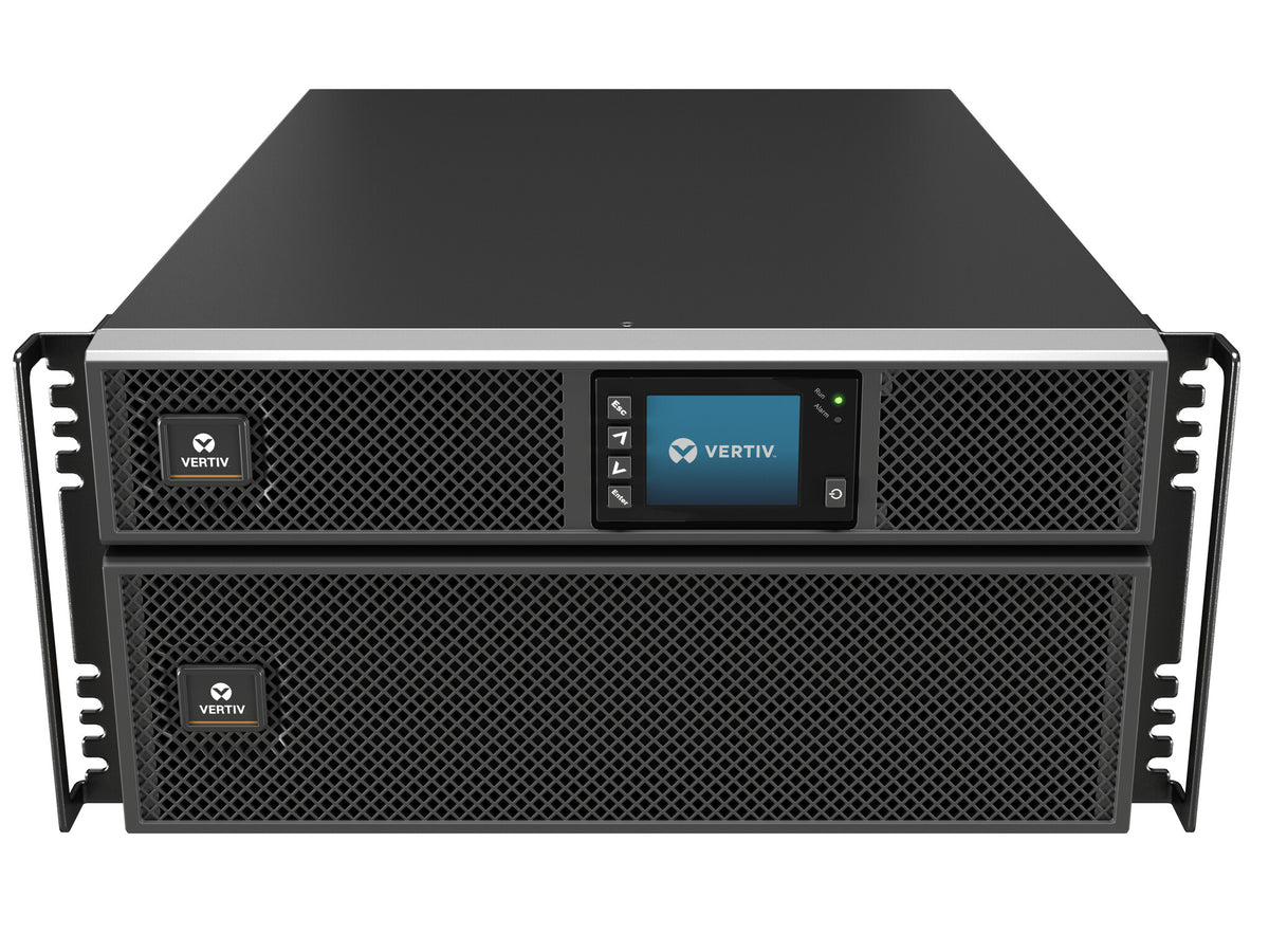 Vertiv Liebert GXT5 Double Online Conversion UPS -5000VA/5000W| 230V| With Rackmount Kit and Intellislot RDU101 Communication Card| GXT5-5000IRT5UXLN