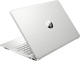 HP 15s-fq5030na Intel® Core™ i7 i7-1255U Laptop 39.6 cm (15.6") Full HD 8 GB DDR4-SDRAM 512 GB SSD Wi-Fi 5 (802.11ac) Windows 11 Home in S mode Silver