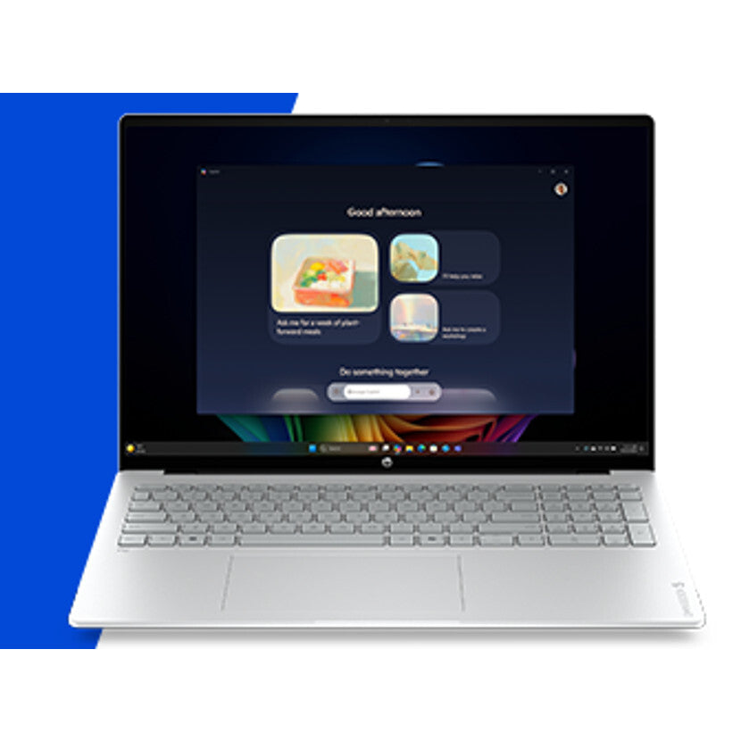 HP OmniBook 5 Laptop Next Gen AI 16-bm0000nax Copilot+ PC Intel Core Ultra 7 40.6 cm (16") 2K 16 GB LPDDR5x-SDRAM 512 GB SSD Wi-Fi 6 (802.11ax) Windows 11 Home Silver