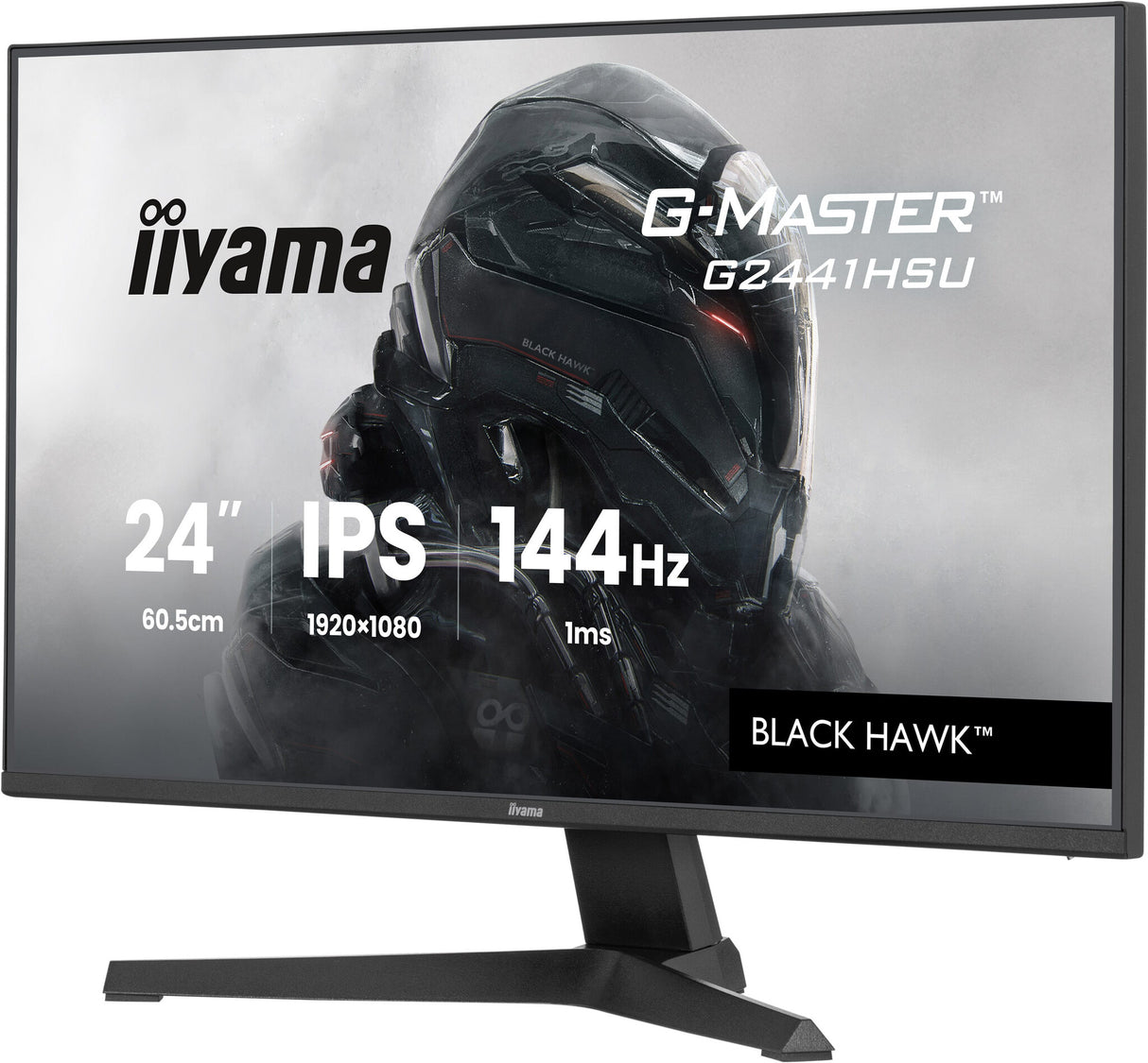 iiyama G2441HSU-B1 computer monitor 60.5 cm (23.8") 1920 x 1080 pixels Full HD LED Black