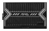 MSI MAG A650BN UK PSU '650W, 80 Plus Bronze certified, 12V Single-Rail, DC-to-DC Circuit, 120mm Fan, Non-Modular, Sleeved Cables, ATX Power Supply Unit, UK Powercord, Black'