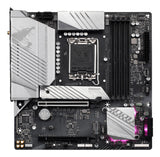 GIGABYTE B760M AORUS ELITE AX Motherboard - Supports Intel Core 14th Gen CPUs, 12*+1+1 Phases Digital VRM, up to 7800MHz DDR5 (OC), 2xPCIe 4.0 M.2, Wi-Fi 6E, 2.5GbE LAN, USB 3.2 Gen 2