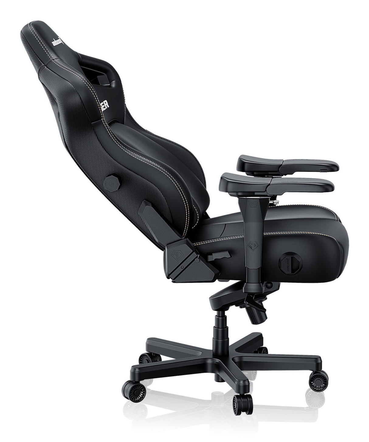 Anda Seat Kaiser 4 Gaming armchair Upholstered seat Black