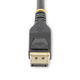 StarTech.com 10m (33ft) Active DisplayPort 1.4 Cable, DP8K DisplayPort Cable w/HBR3, HDR10, MST, DSC 1.2, HDCP 2.2, 8K 60Hz, 4K 120Hz - DP 1.4 Cable M/M