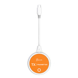 j5create JVAW62 ScreenCast USB-C® Wireless Display HDMI™ Extender, White and Orange