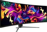 MSI MPG 491CQP QD-OLED computer monitor 124.5 cm (49") 5120 x 1440 pixels DQHD QDOLED Black