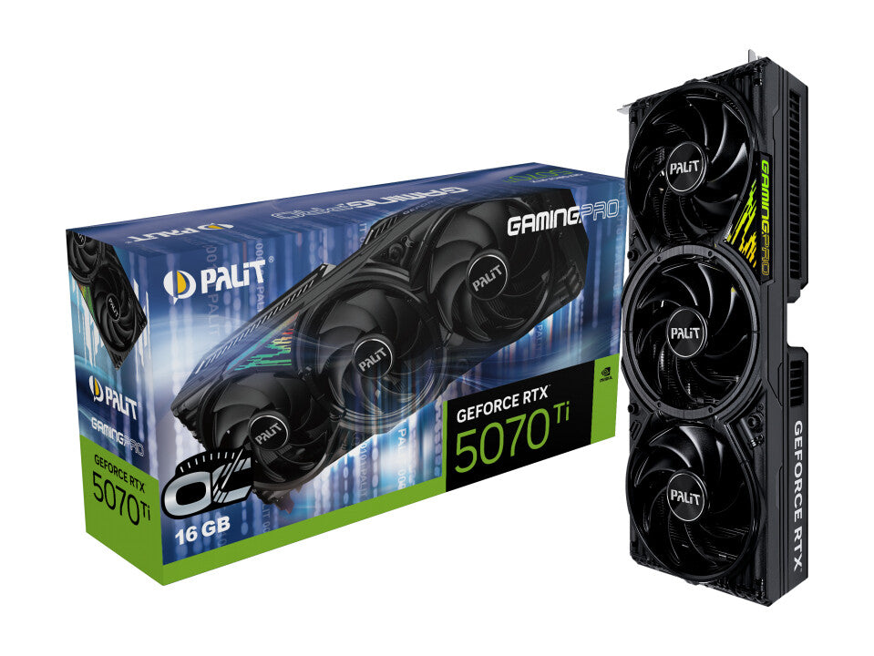 Palit GeForce RTX 5070 Ti GamingPro OC NVIDIA 16 GB GDDR7