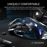Corsair IRONCLAW WIRELESS SE mouse Gaming Right-hand RF Wireless + Bluetooth + USB Type-C Optical 26000 DPI