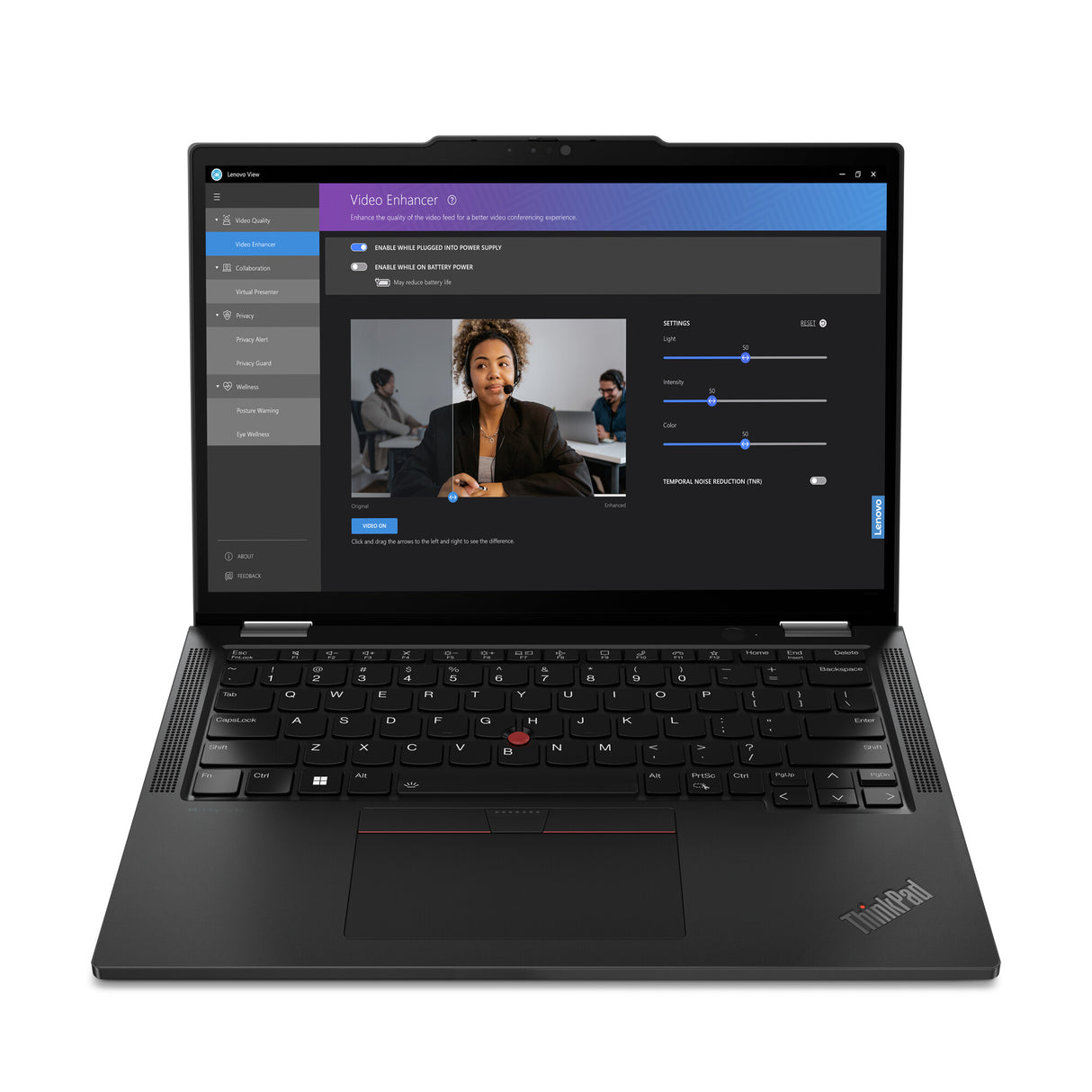 Lenovo ThinkPad X13 Yoga Gen 4 Intel® Core™ i5 i5-1335U Hybrid (2-in-1) 33.8 cm (13.3") Touchscreen WUXGA 16 GB LPDDR5-SDRAM 256 GB SSD Wi-Fi 6E (802.11ax) Windows 11 Pro UK English Black