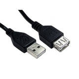 Target 99CDL2-023 USB cable USB 2.0 3 m USB A Black