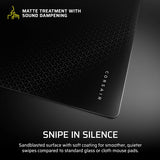 Corsair MM Glass Large Gaming mouse pad Black