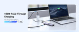 Ugreen 20956A interface hub USB Type-C 5000 Mbit/s Silver