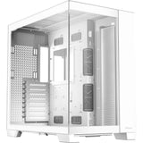 ANTEC Constellation C8 Dual Chamber Case, Gaming, White, Full Tower, 2 x USB 3.0 / 1 x USB Type-C, Seamless Left and Front Tempered Glass Side Panel, E-ATX, ATX, Micro ATX, ITX