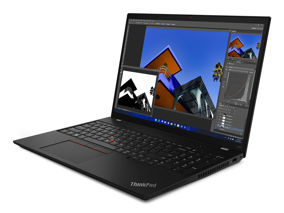 Lenovo ThinkPad P16s Intel® Core™ i7 i7-1360P Mobile workstation 40.6 cm (16") WUXGA 16 GB LPDDR5x-SDRAM 256 GB SSD NVIDIA RTX A500 Wi-Fi 6E (802.11ax) Windows 11 Pro Black UK English