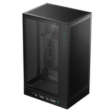 DeepCool CH270 Digital Micro-ATX Case, Mini-Tower PC Case with Tempered Glass Side Panel, USB-C Port, High Airflow Support for 360mm Radiator, ATX PSU, Black