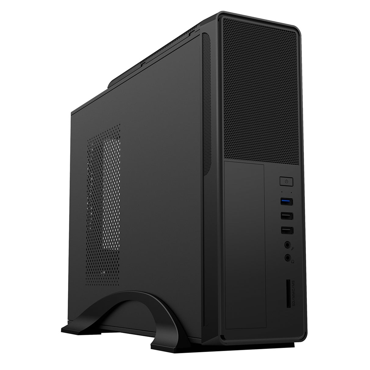 CiT S014B Client léger Micro ATX 1 x USB 3.0 / 2 x USB 2.0 Boîtier noir avec bloc d'alimentation 300 W