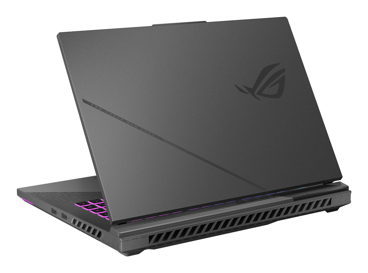 ASUS ROG Strix G16 G614PR-RV016W AMD Ryzen™ 9 8940HX Laptop 40.6 cm (16") WUXGA 16 GB DDR5-SDRAM 1 TB SSD NVIDIA GeForce RTX 5070 Ti Wi-Fi 6E (802.11ax) Windows 11 Home Black, Grey