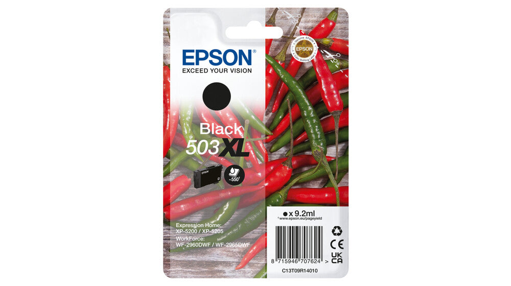 Epson 503XL ink cartridge 1 pc(s) Original High (XL) Yield Black