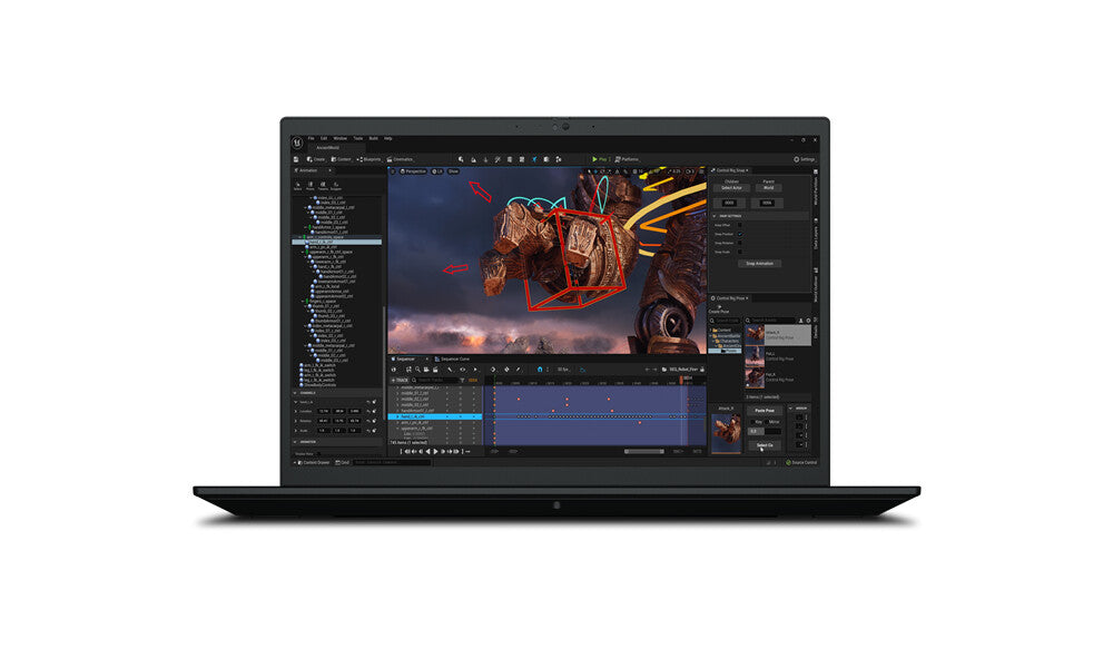 Lenovo ThinkPad P1 Gen 6 Intel® Core™ i9 i9-13900H Mobile workstation 40.6 cm (16") WQXGA 32 GB DDR5-SDRAM 1 TB SSD NVIDIA RTX 2000 Ada Wi-Fi 6E (802.11ax) Windows 11 Pro UK English Black