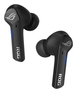 Écouteurs sans fil Asus ROG Cetra True, suppression active du bruit, mode ambiant, étui de chargement, résistant à l'eau, commandes tactiles, éclairage LED