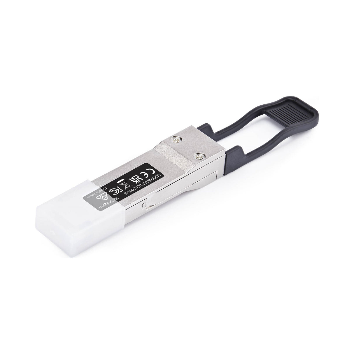 StarTech.com LOOPBACKPLUG100G network cable tester Fiber cable tester Silver