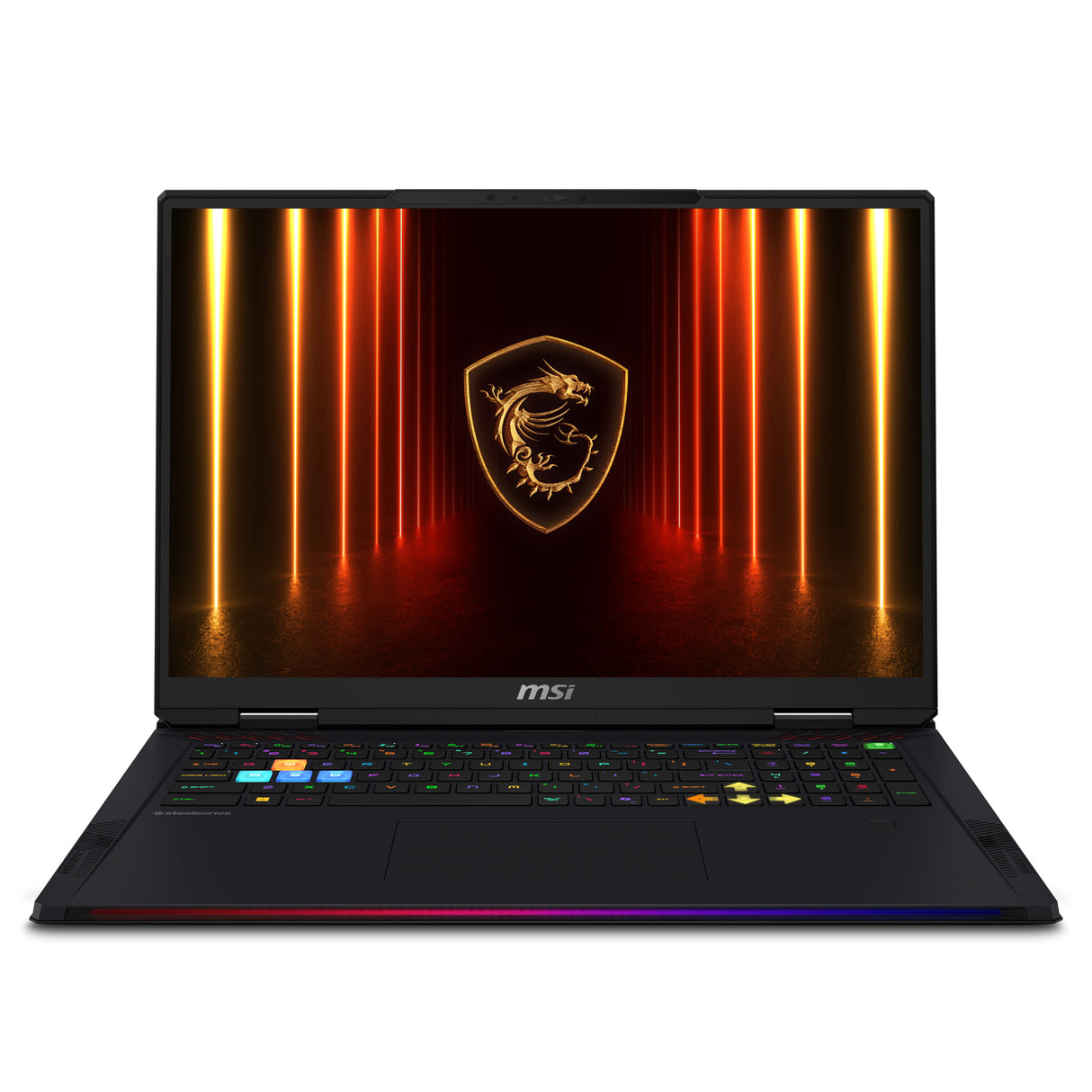MSI Raider 18 HX AI A2XWIG-010UK Intel Core Ultra 9 285HX Laptop 45.7 cm (18") UHD+ 64 GB DDR5-SDRAM 4 TB SSD NVIDIA GeForce RTX 5080 Wi-Fi 7 (802.11be) Windows 11 Home Advanced UK English Black