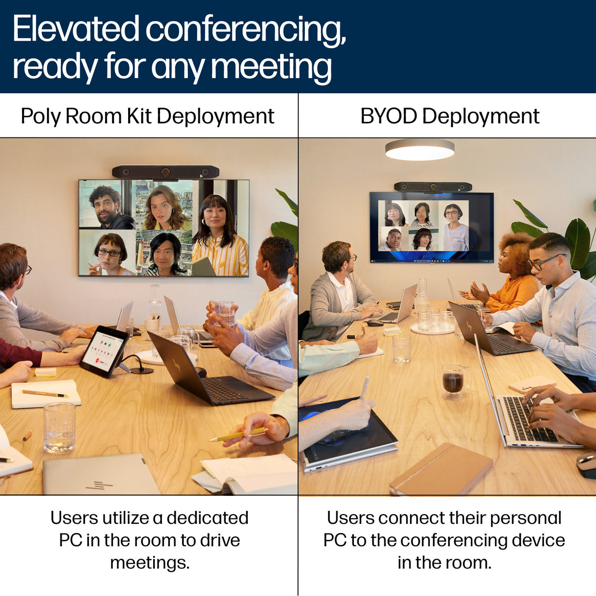 HP Poly Studio V52 USB Video Bar