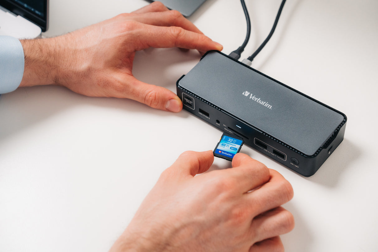 Verbatim CDS-15 Wired USB 3.2 Gen 1 (3.1 Gen 1) Type-C Black, Grey