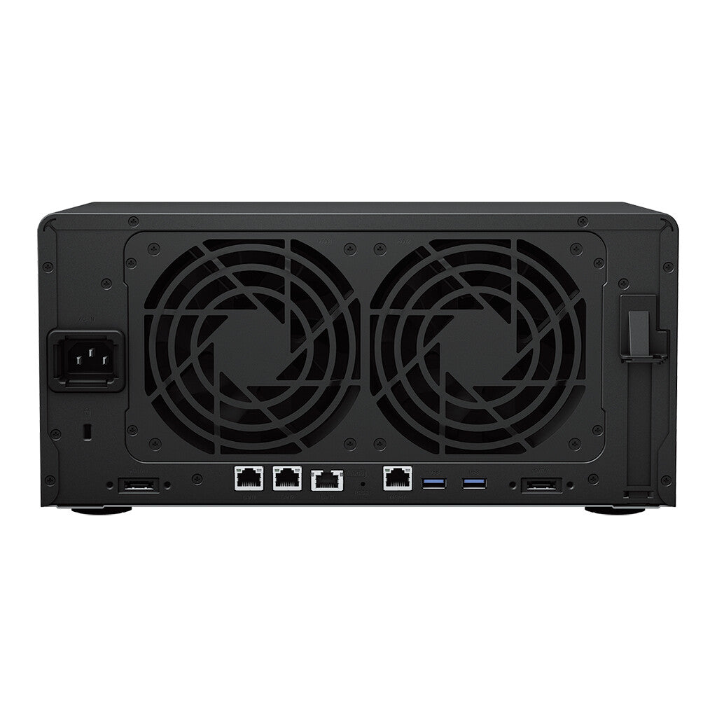 Synology DiskStation DS1823XS+ NAS/storage server Tower Ryzen Embedded V1780B 8 GB DDR4 0 TB DiskStation Manager Black