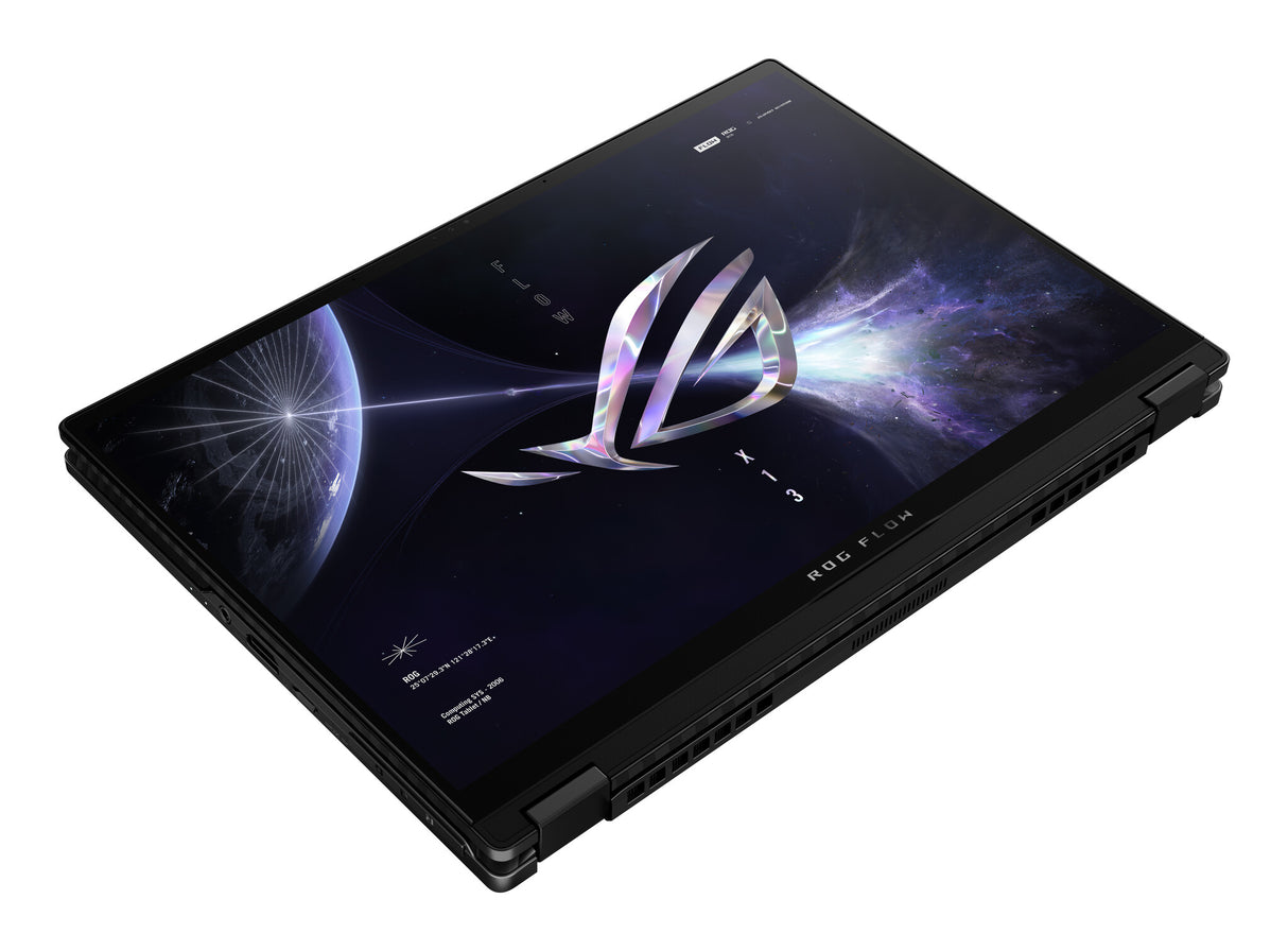 ASUS ROG Flow X13 GV302XU-MU010W AMD Ryzen™ 9 7940HS Hybrid (2-in-1) 34 cm (13.4") Touchscreen WQXGA 16 GB LPDDR5-SDRAM 1 TB SSD NVIDIA GeForce RTX 4050 Wi-Fi 6E (802.11ax) Windows 11 Home Black