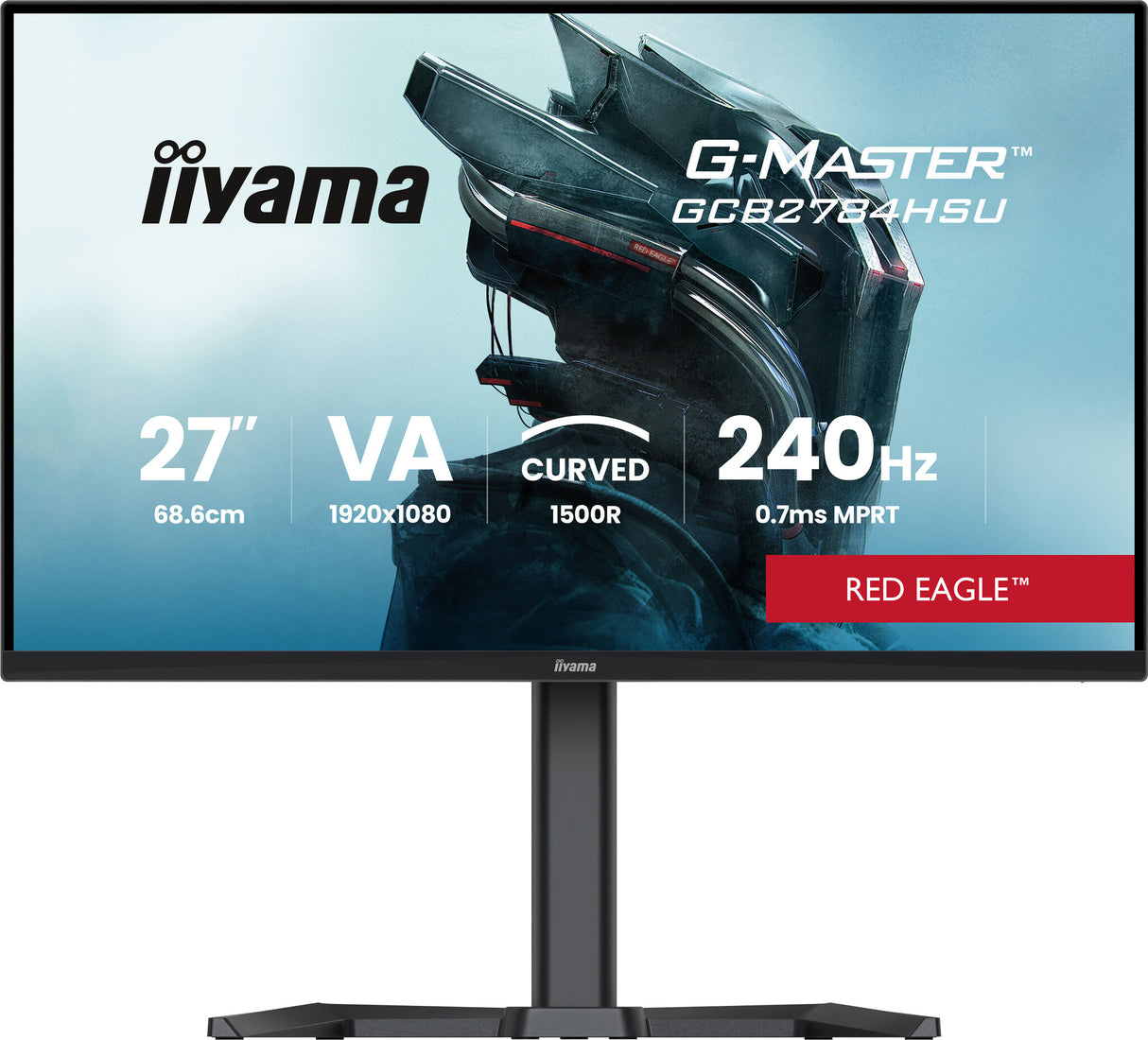 iiyama G-MASTER GCB2784HSU-B1 27" 240Hz computer monitor 68.6 cm (27") 1920 x 1080 pixels Black