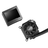 Refroidisseur de processeur liquide Asus ROG Ryujin III 360 mm, 3 ventilateurs PWM Noctua de 12 cm, écran LCD personnalisable en couleur